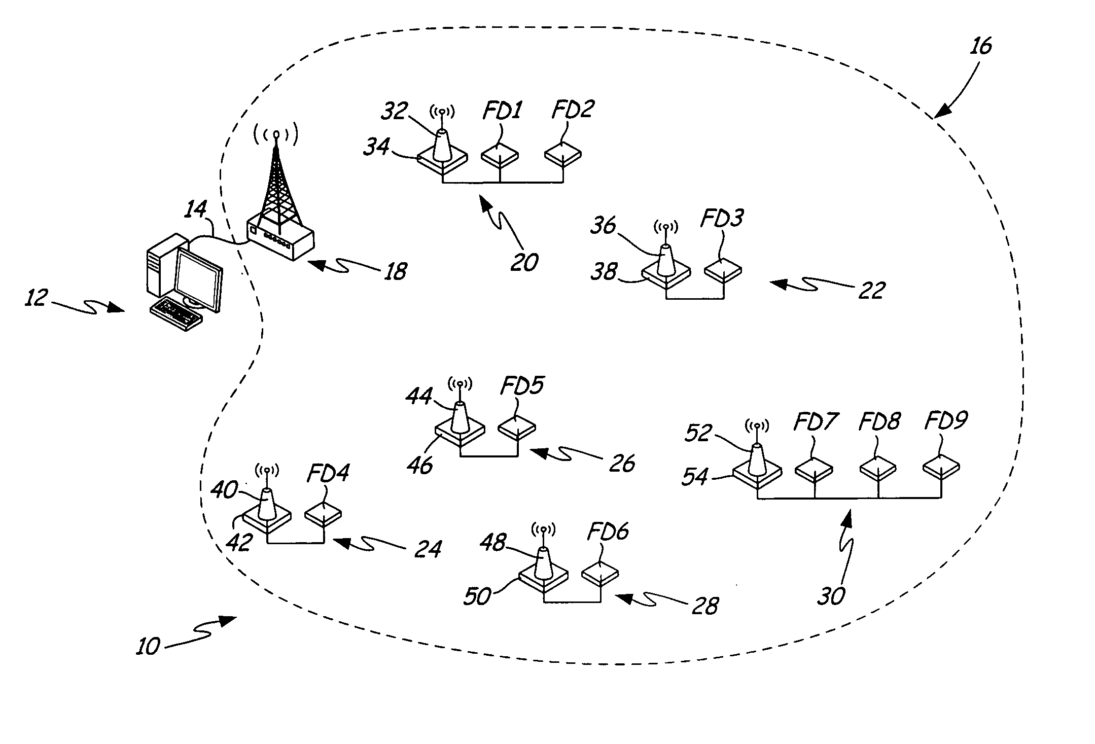 Visual mapping of field device message routes in a wireless mesh network