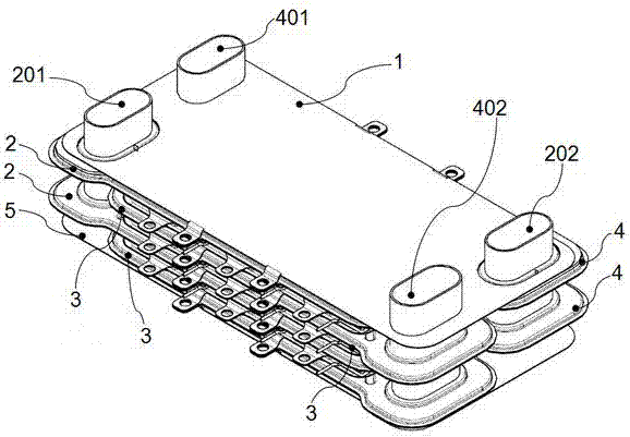 A plate heat exchanger with heating and cooling functions