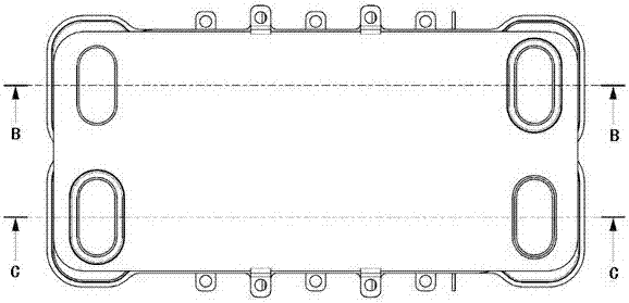 A plate heat exchanger with heating and cooling functions