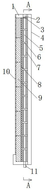 Noise-reducing structure for exterior walls of buildings