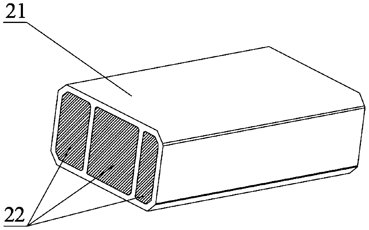 Preparation method of aluminum alloy casting with cavity filled with foamed aluminum