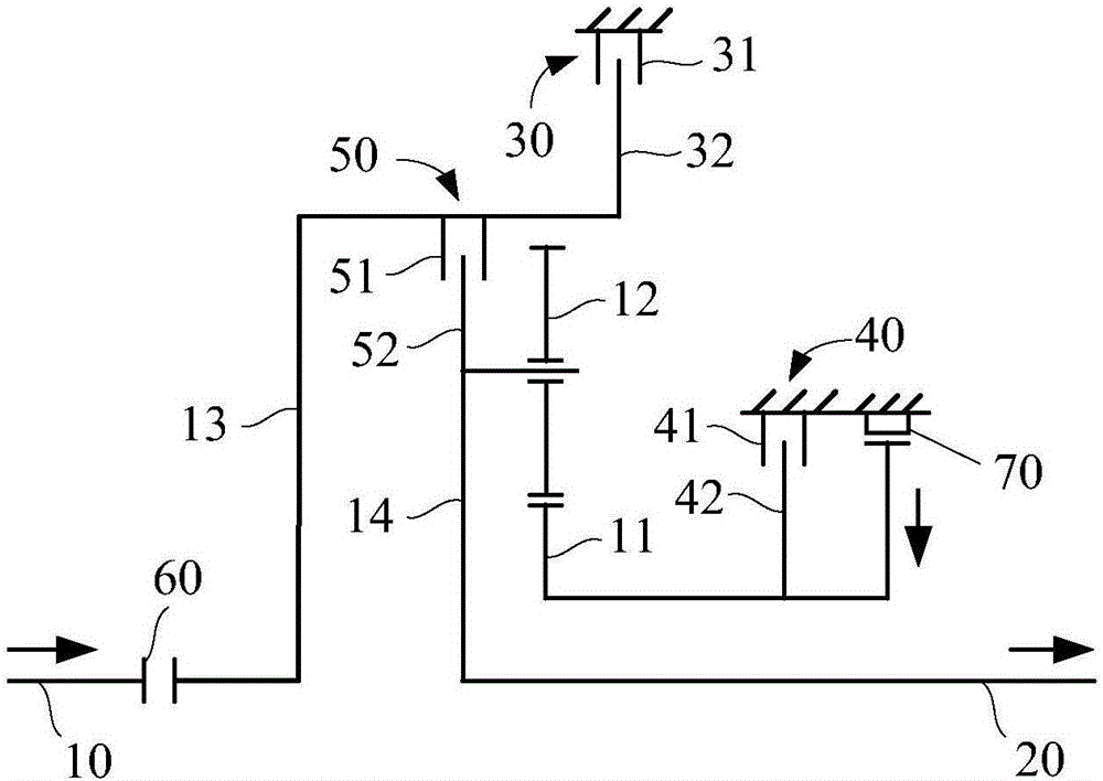 Hybrid power system and transmission assembly