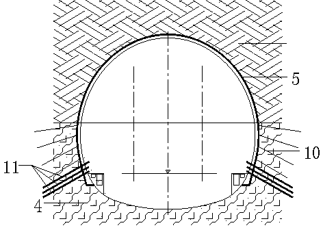 Preliminary bracing construction method for tunnel with surrounding rocks containing collapsible loess and soft rocks