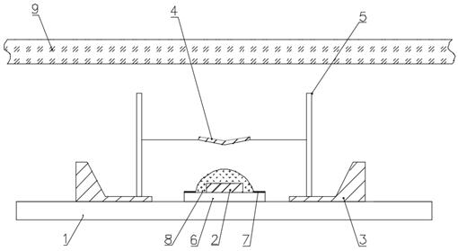 Light mixing module, display device adopting light mixing module, and design method of light mixing module