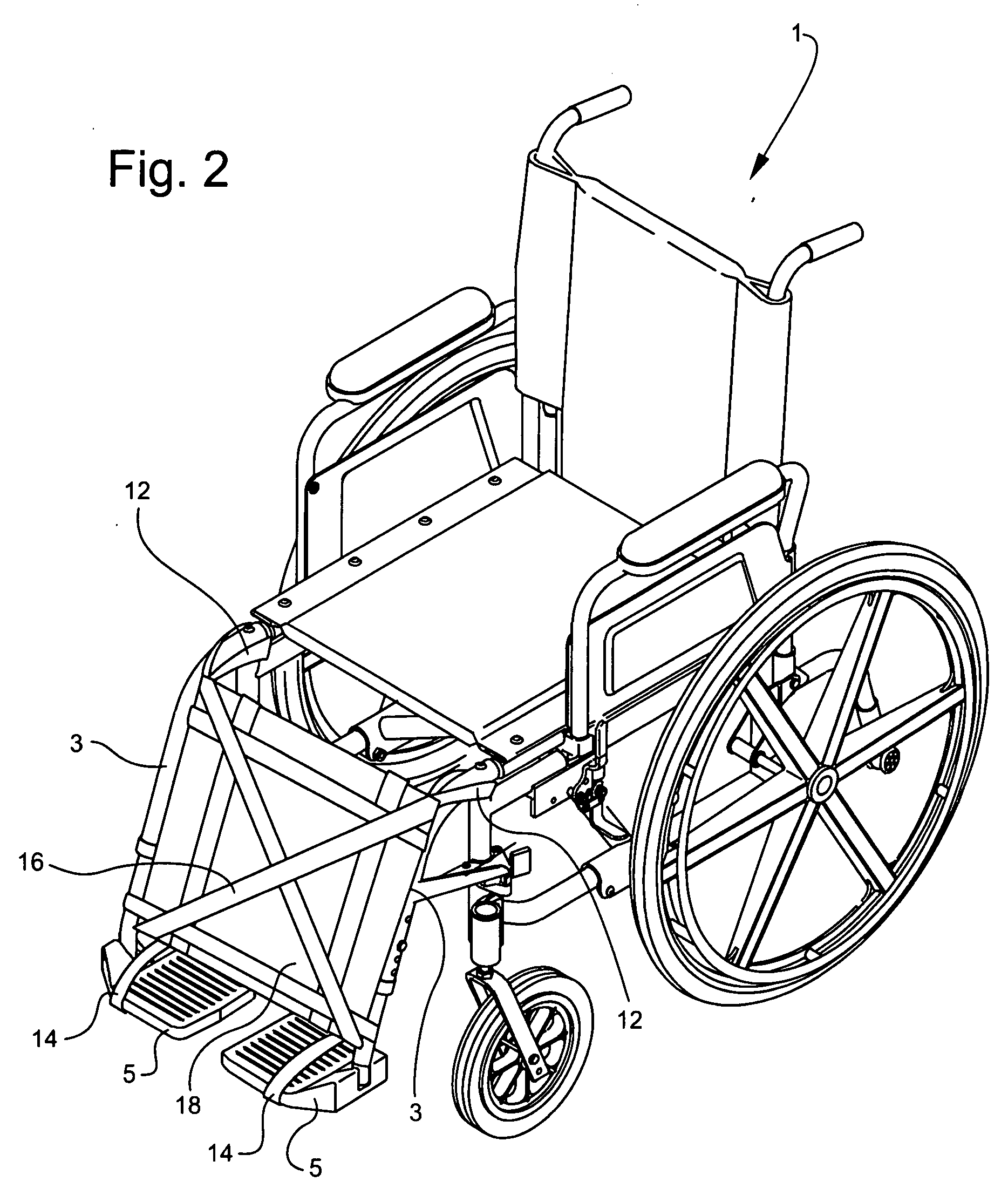 Cushion support for wheelchairs