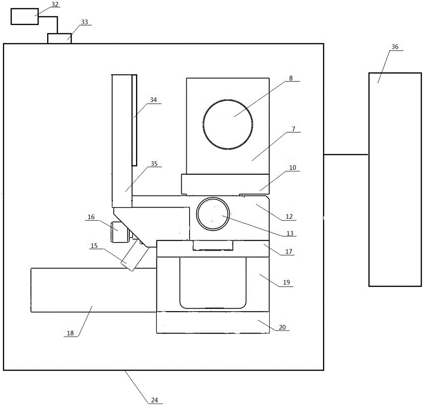 A radio frequency glow discharge ionization device