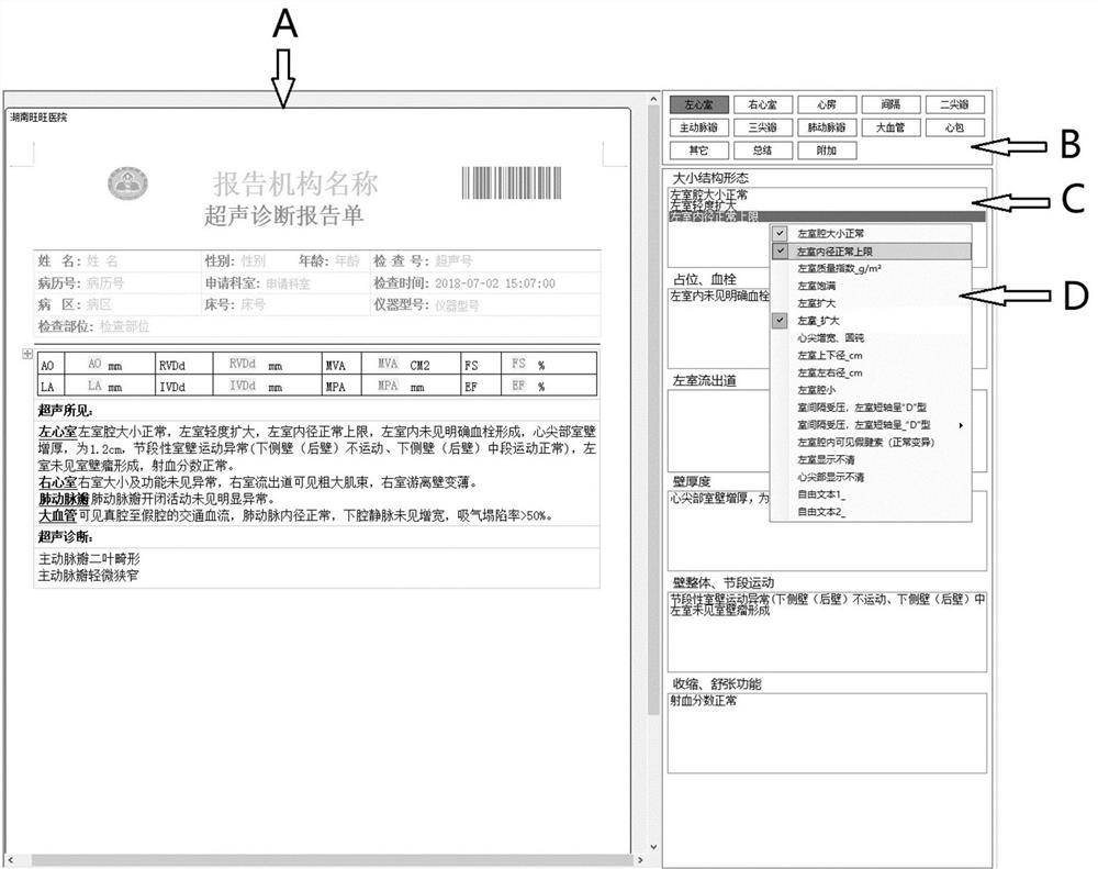 Structured report making and writing method