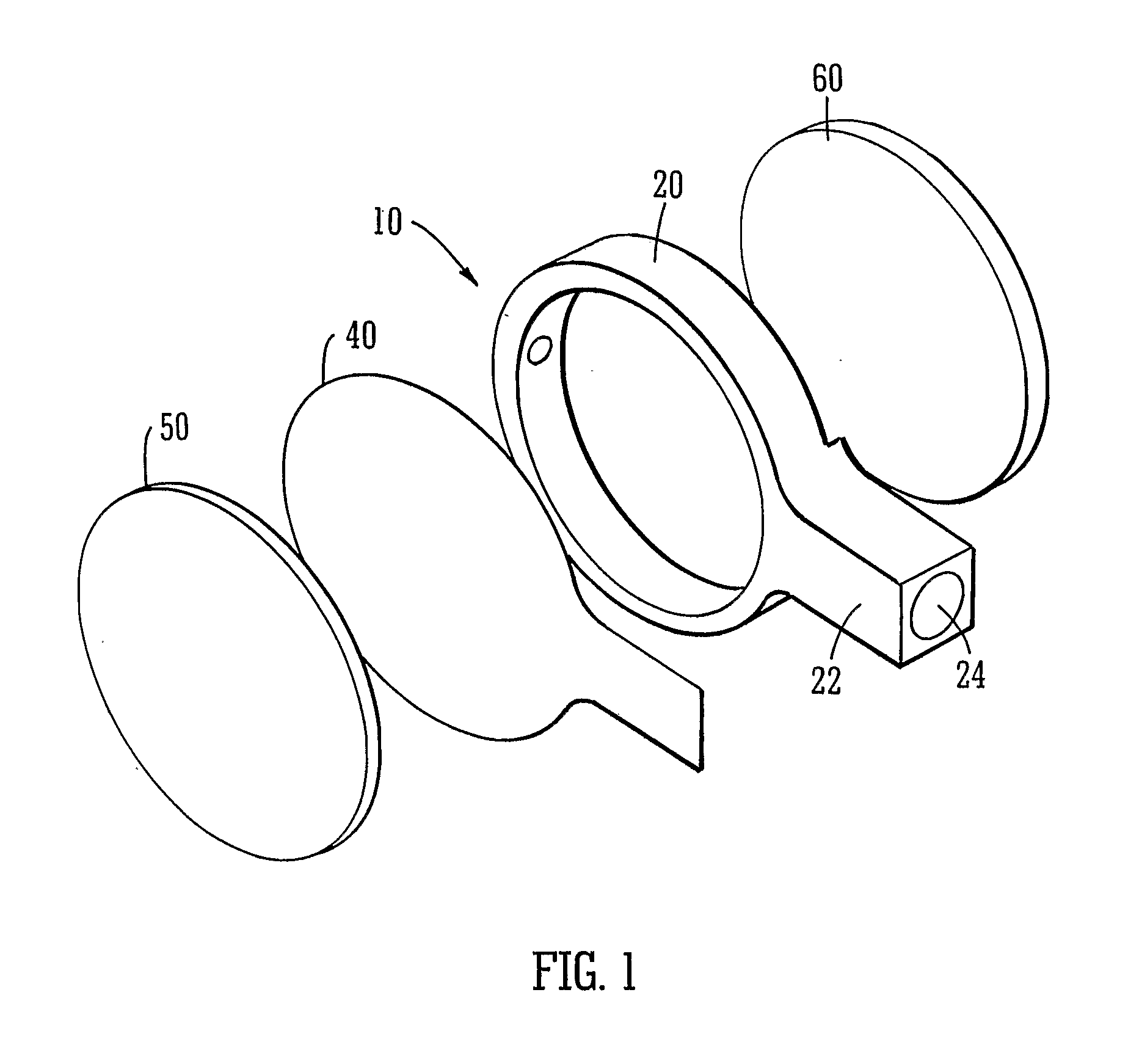 Variable focus lens and spectacles