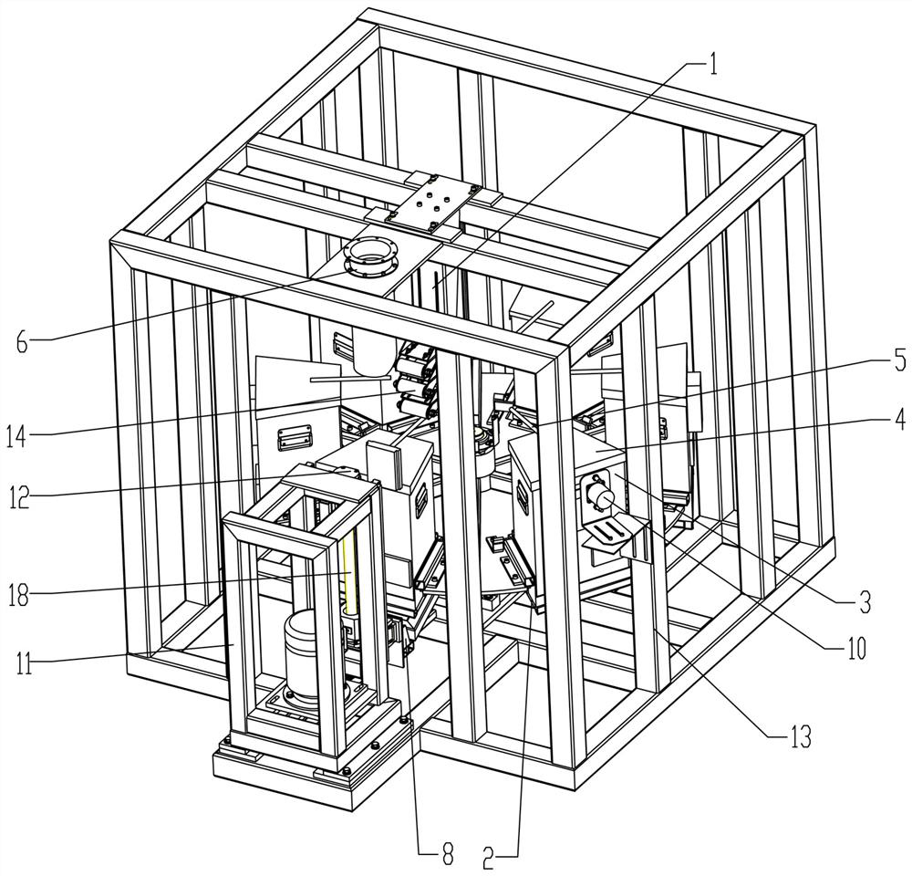 Automatic filling, weighing and packaging sample collector