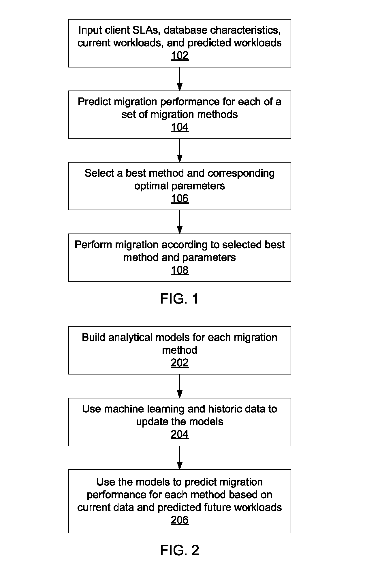 Latency-aware live migration for multitenant database platforms