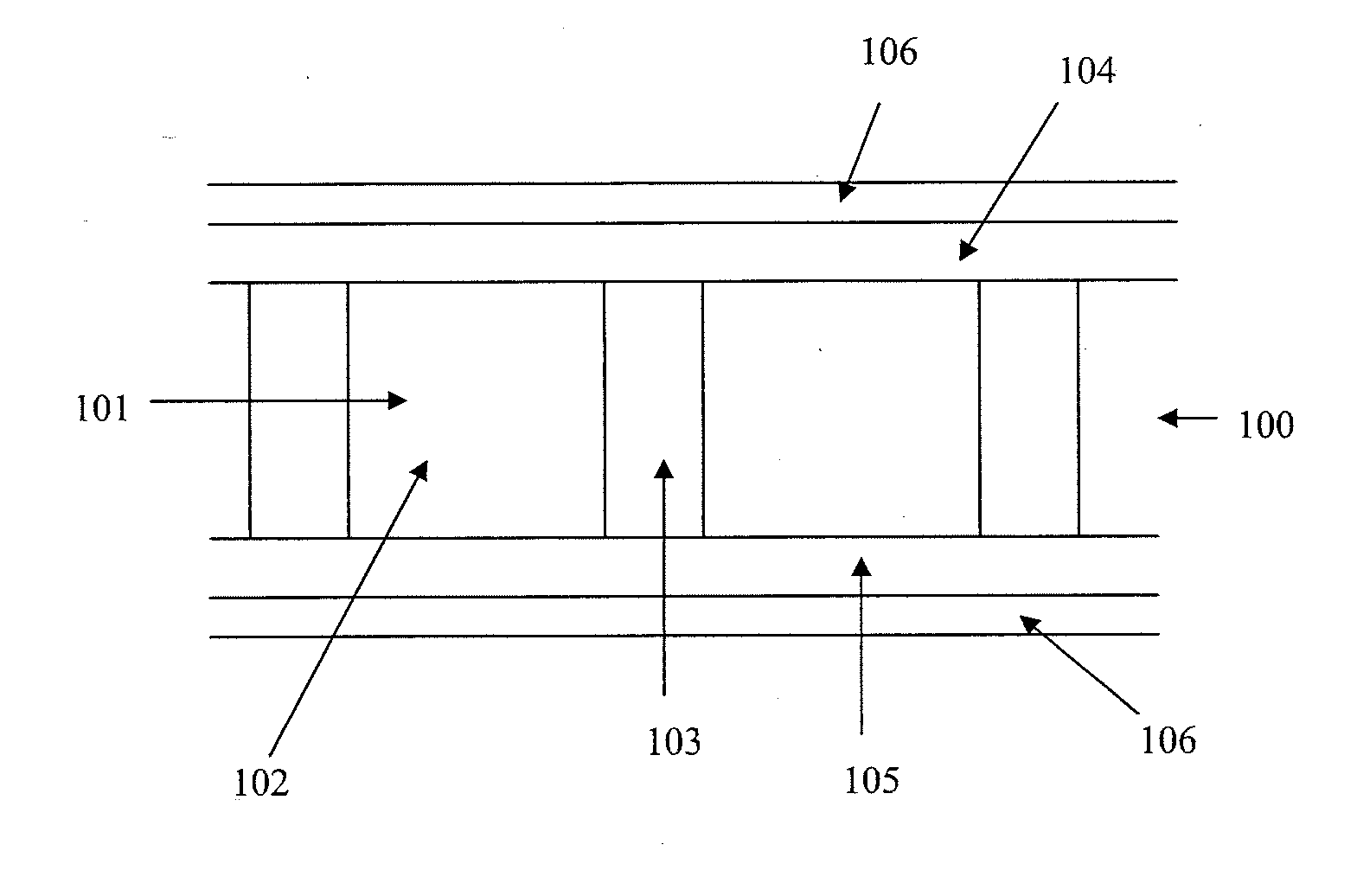 Luminance enhancement structure for reflective display devices