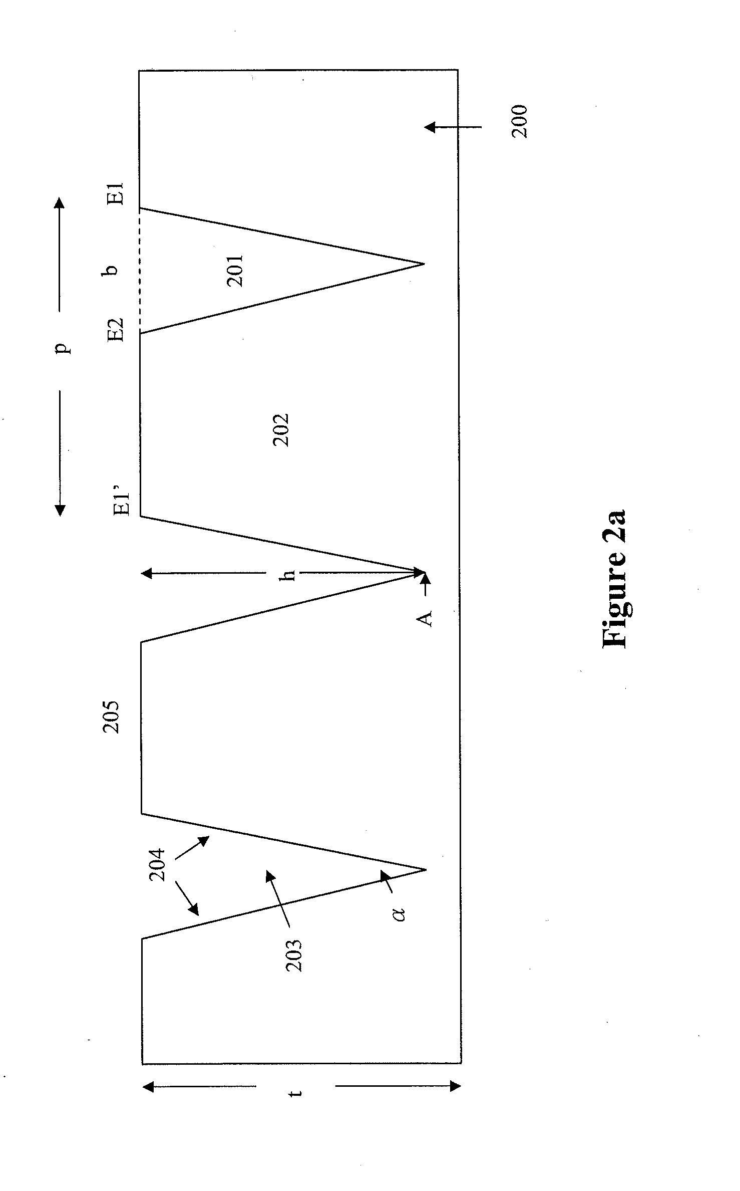 Luminance enhancement structure for reflective display devices