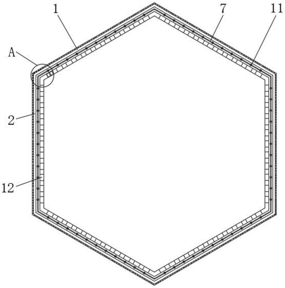 Honeycomb arrangement type skin essence and preparation method thereof