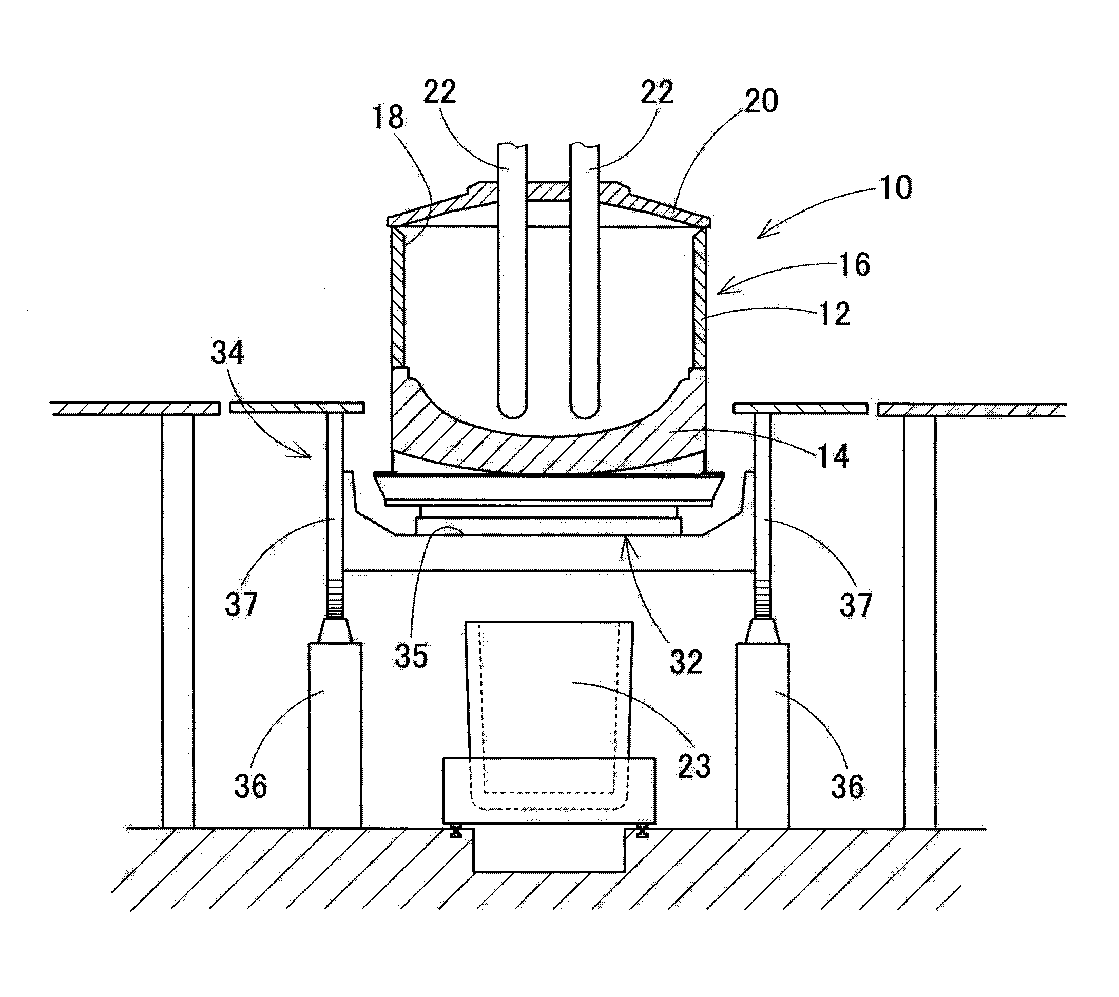 Method of operating electric arc furnace