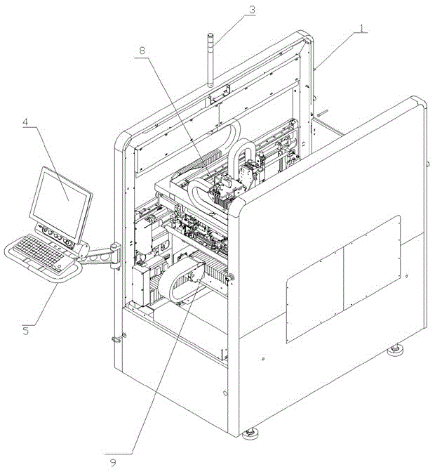 Intelligent PCB separating machine