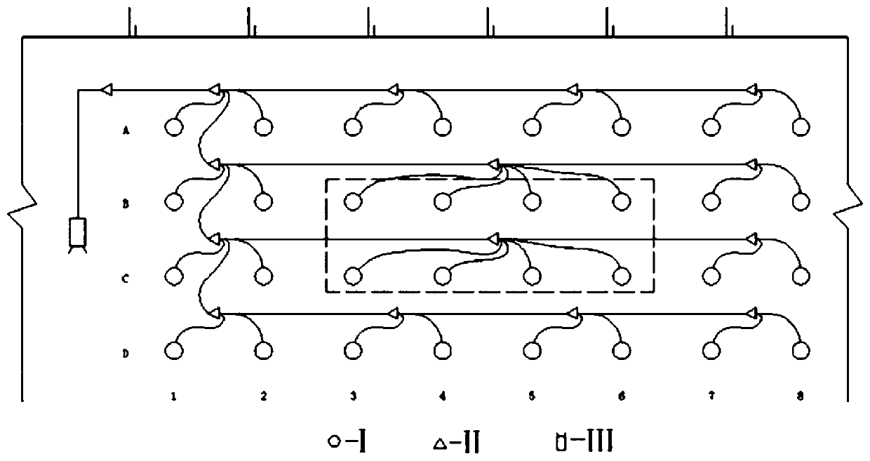 Blasting excavation method for side slope rock mass with deep fissures