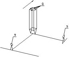 Construction technology of pipeline suspension cable span bridge body installation