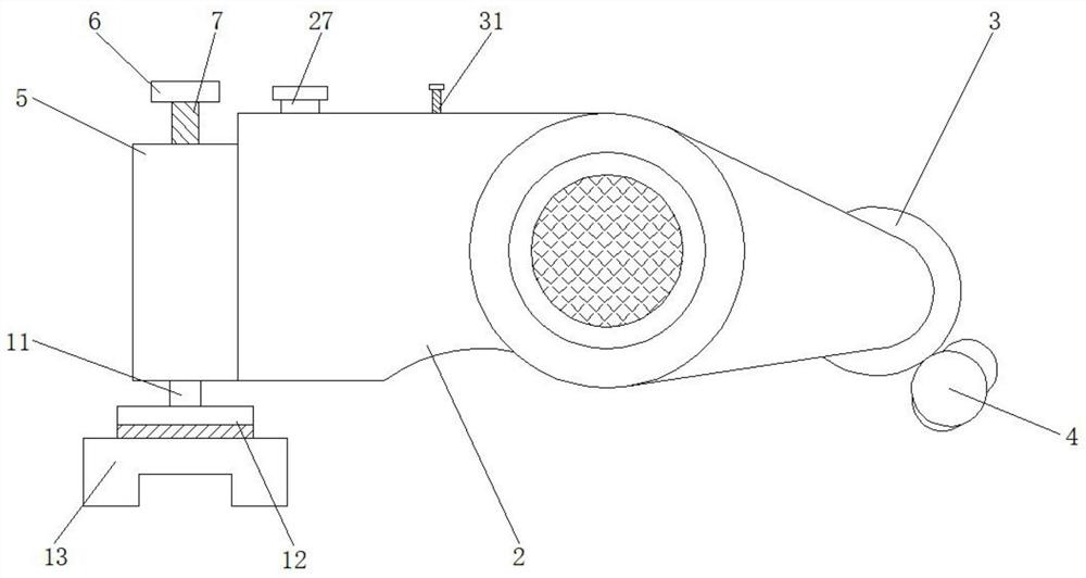 A brake rocker arm and its control method