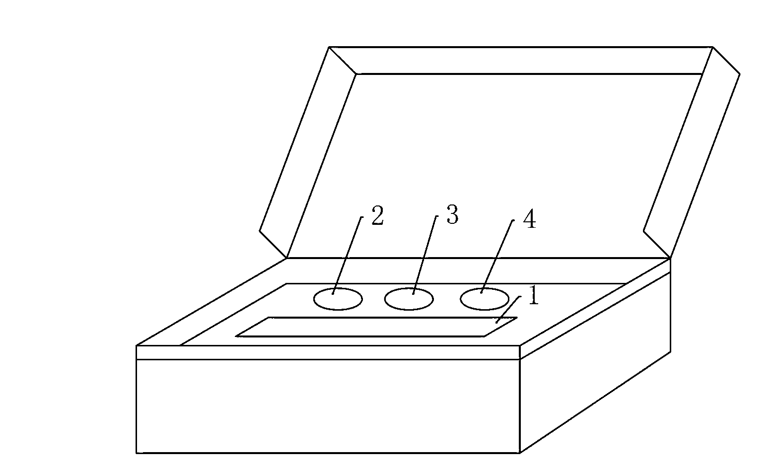 Method for detecting hepatitis A virus antibodies, kit for detection through method and preparation method for kit