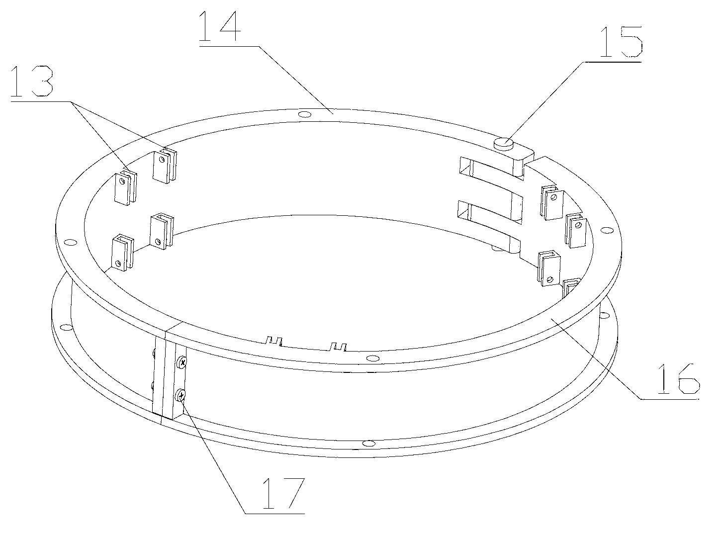 Automatic pruning device for poplars