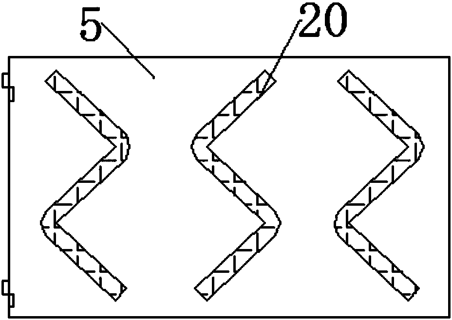 Safe and high-efficiency grain air injection screening device