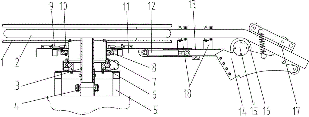 Dredge vehicle pollution absorption pipe reel device