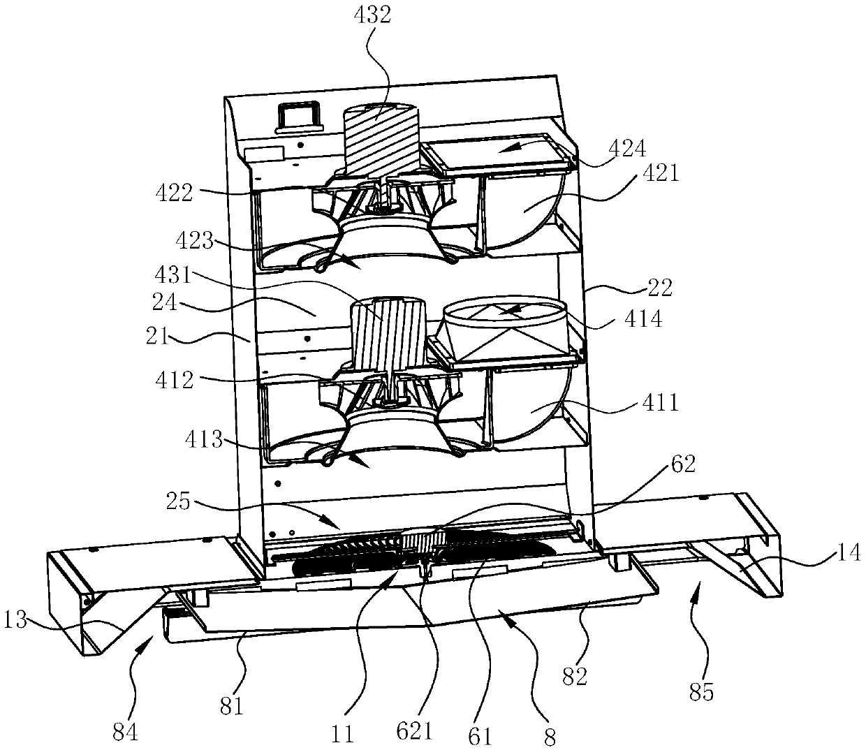 Extractor hood