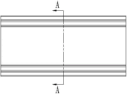 Workshop safety line marking tape and its construction method