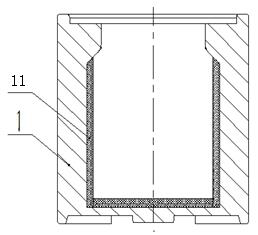 Radial precompression tooling and method for metal rubber ball joint