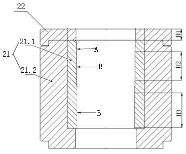 Radial precompression tooling and method for metal rubber ball joint