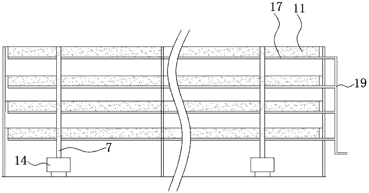 Strawberry elevated cultivation device