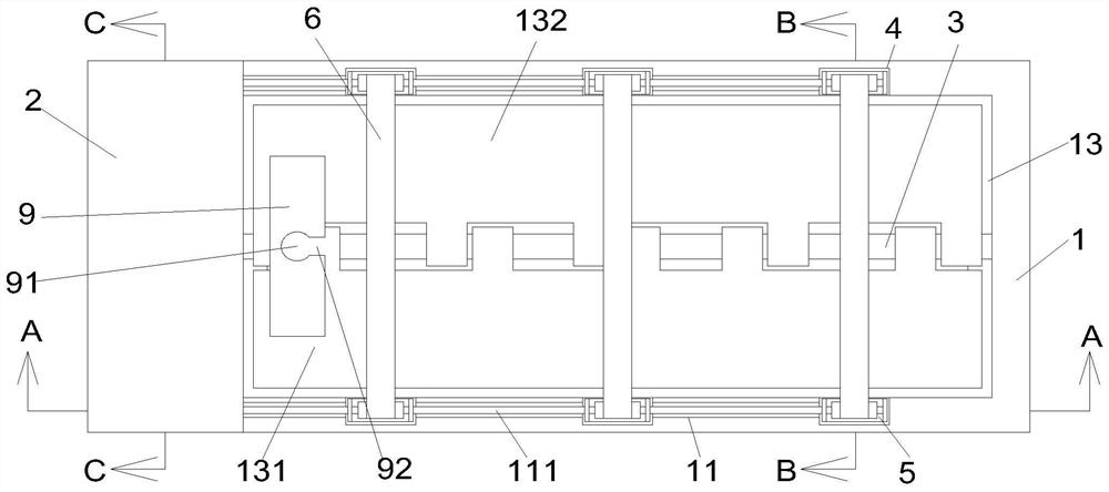 Operating bed convenient for patient to turn over