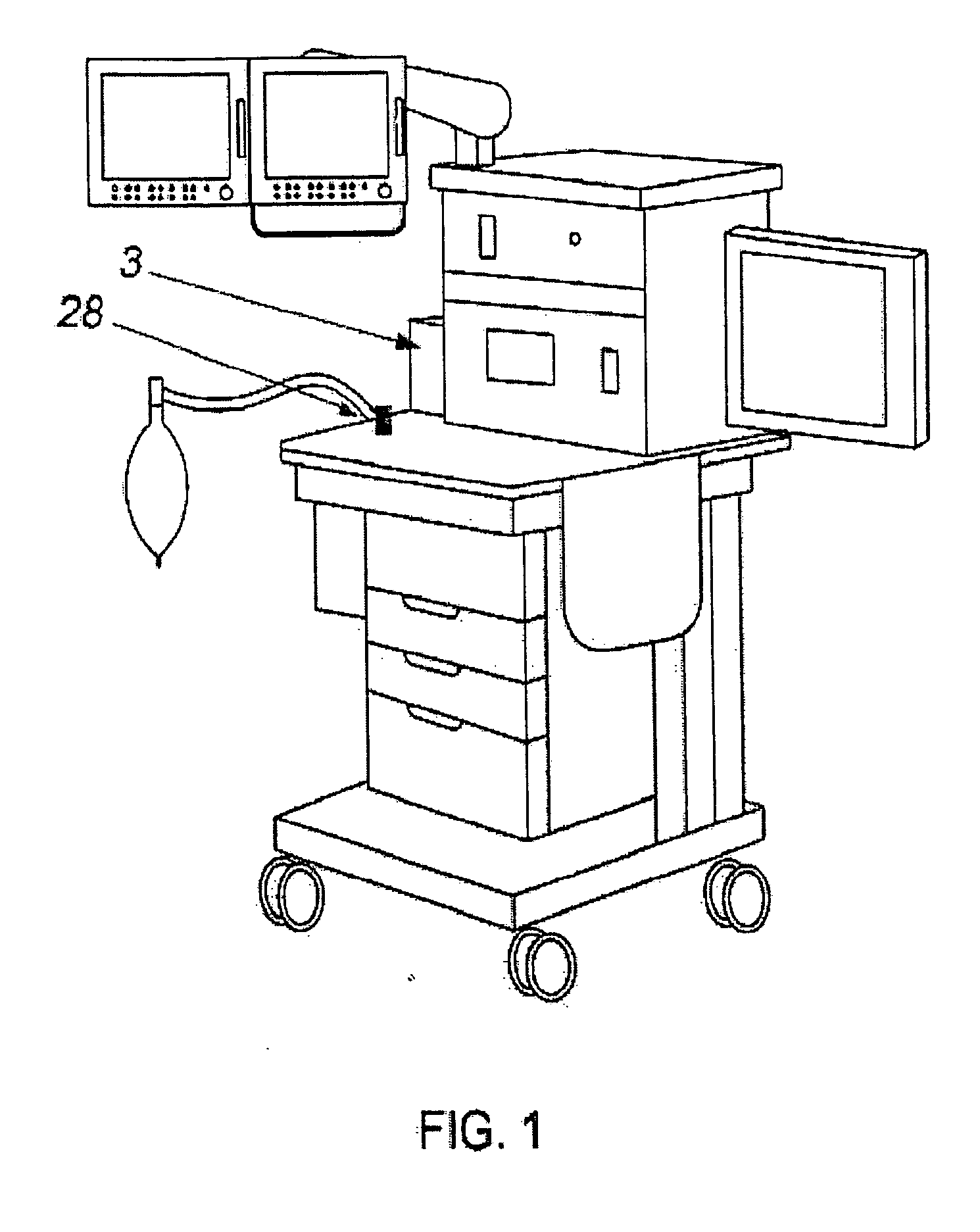 Anaesthesia machine simulator