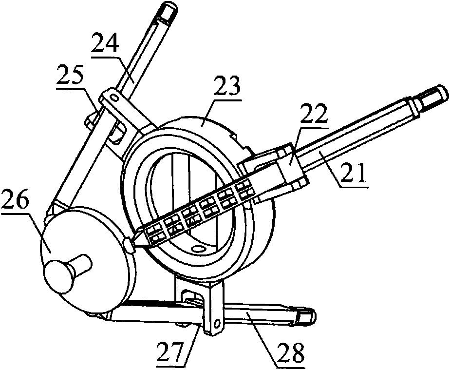 Vehicle painting hybrid rotor based on spatial and planar parallel mechanism with three degrees of freedom