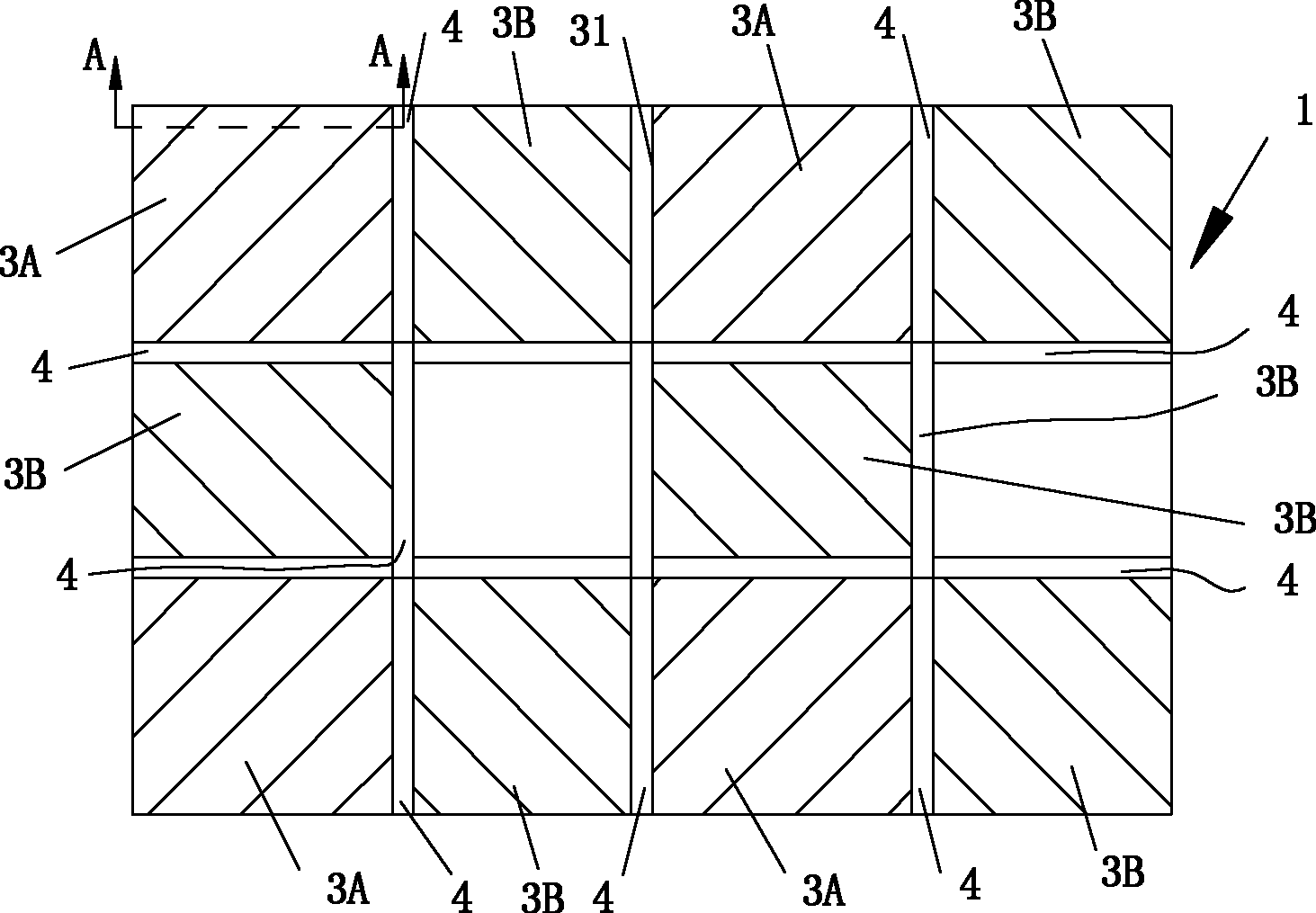 Method for pouring house grade level