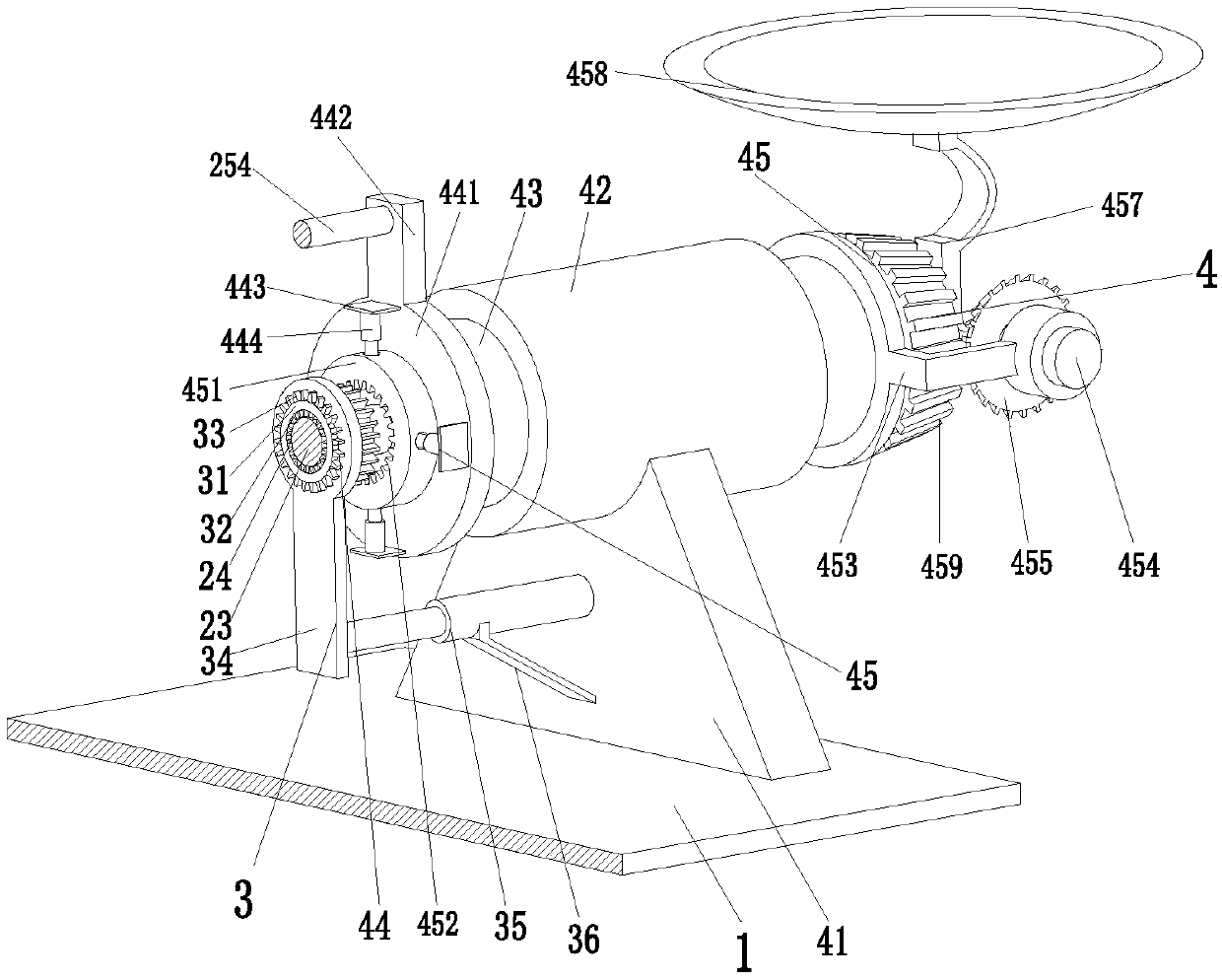 Adjustment seat for satellite signal receiver