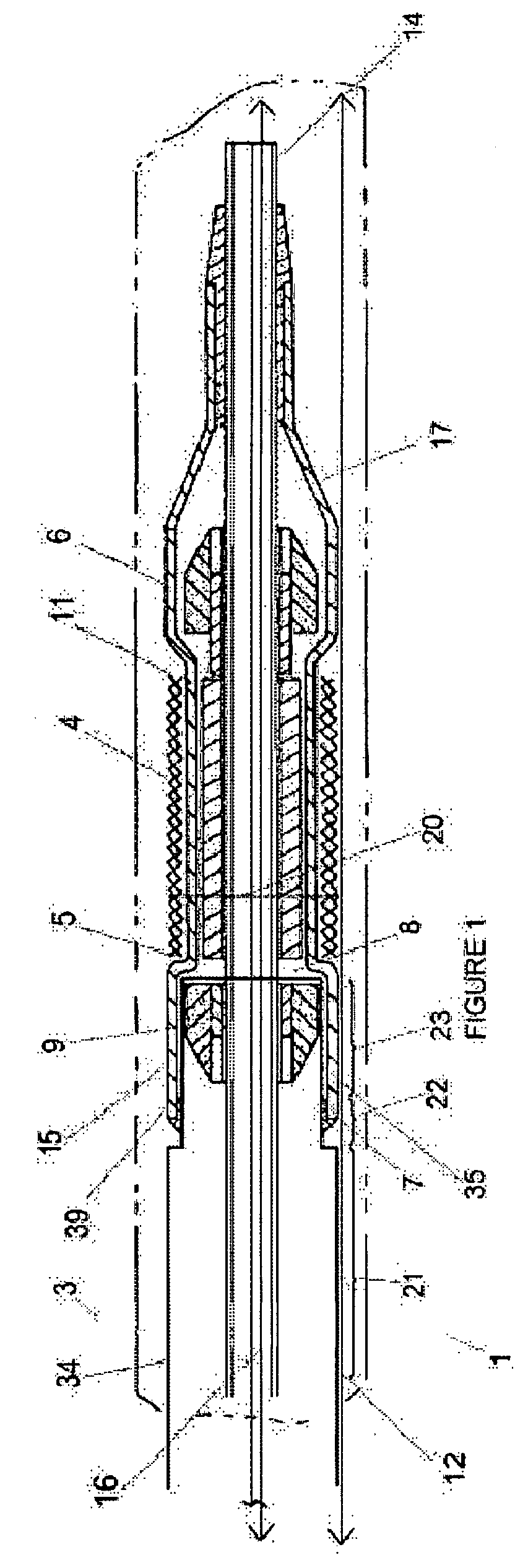 Semi rigid edge protection design for stent delivery system