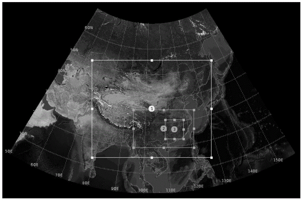 Prediction method of transmission line icing growth based on atmospheric numerical model