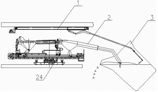 Molten iron tank slag removal system and method