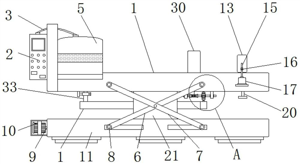 Blood-brain barrier treatment device regulated by time-domain interference electromagnetic radiation technology