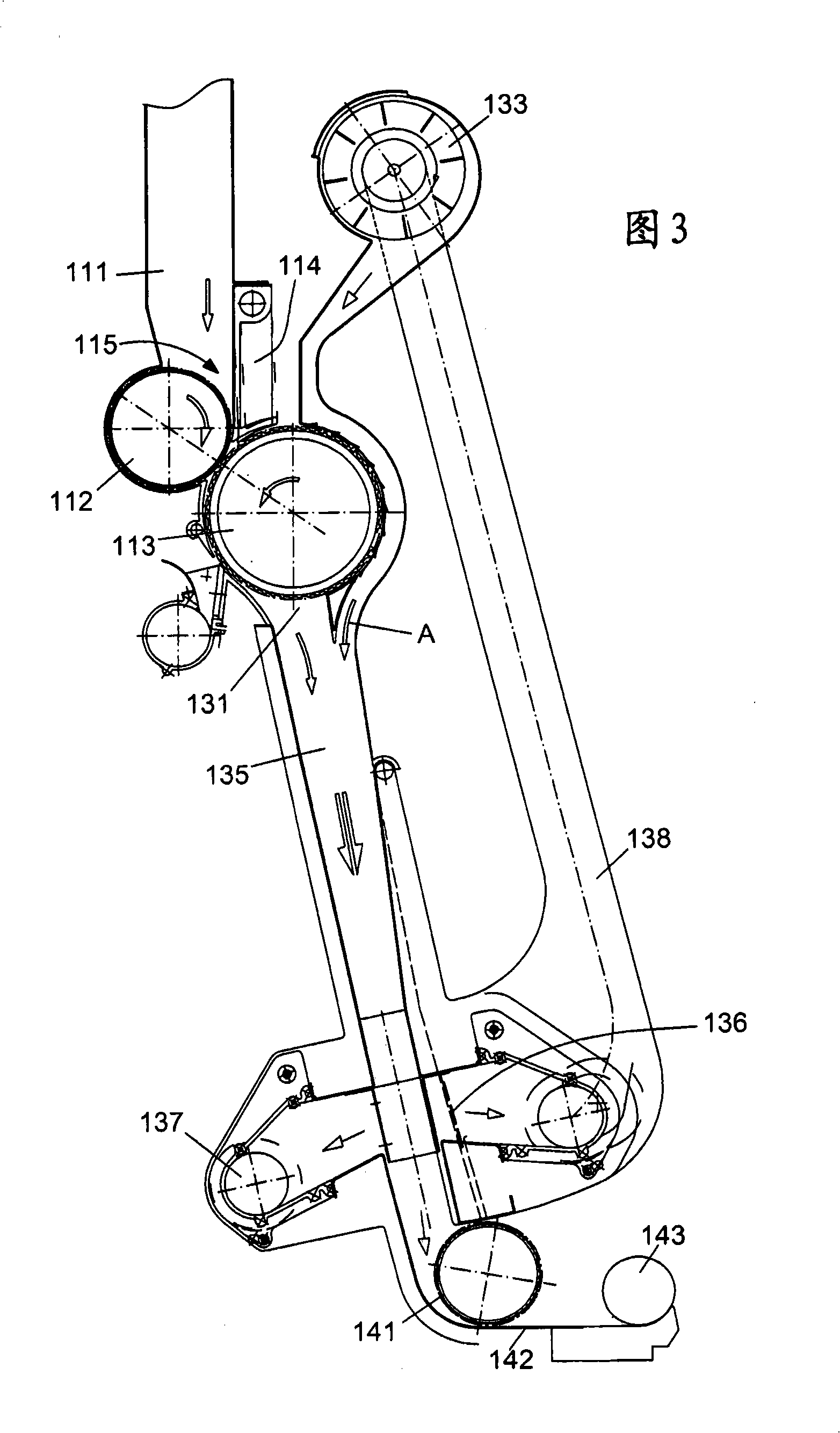 Aggregate unit for bundle fiber and feeding bundle fiber into carding machine