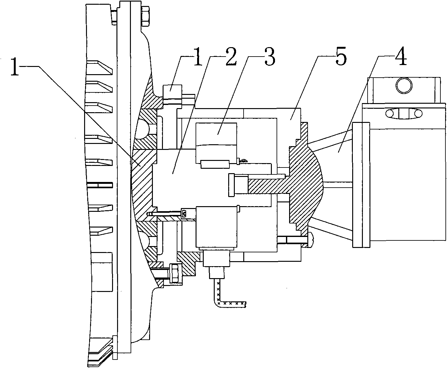 Electromotor overspeed preventer