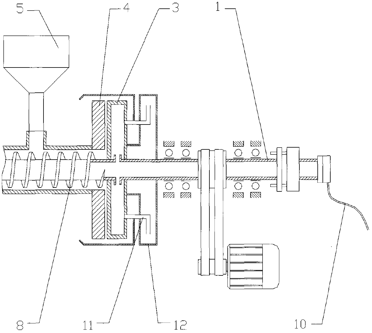 Method and structure for crushing low-temperature materials