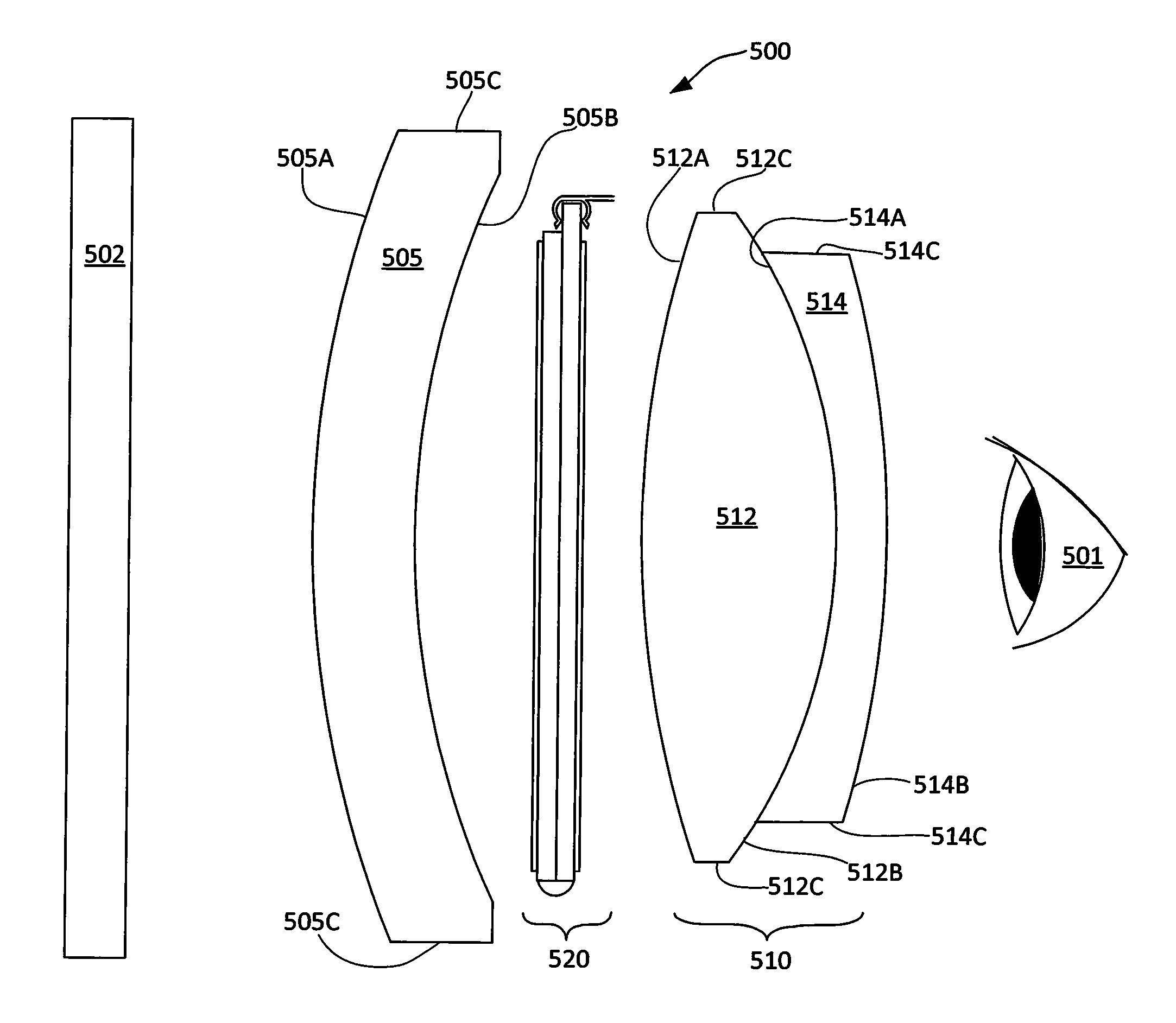 Method and system for reducing motion blur when experiencing virtual or augmented reality environments