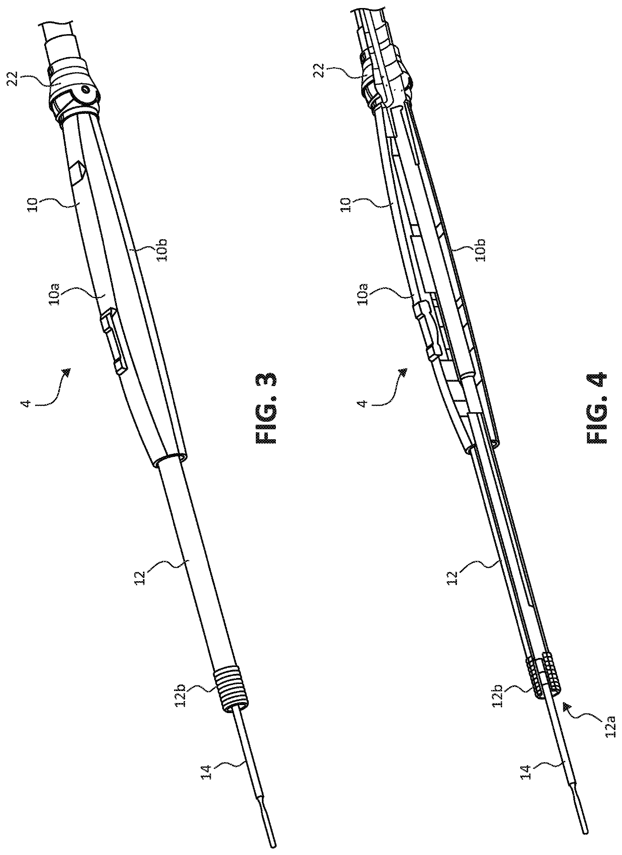 Smoke evacuation electrosurgical pencil with adjustable electrode and vent tube