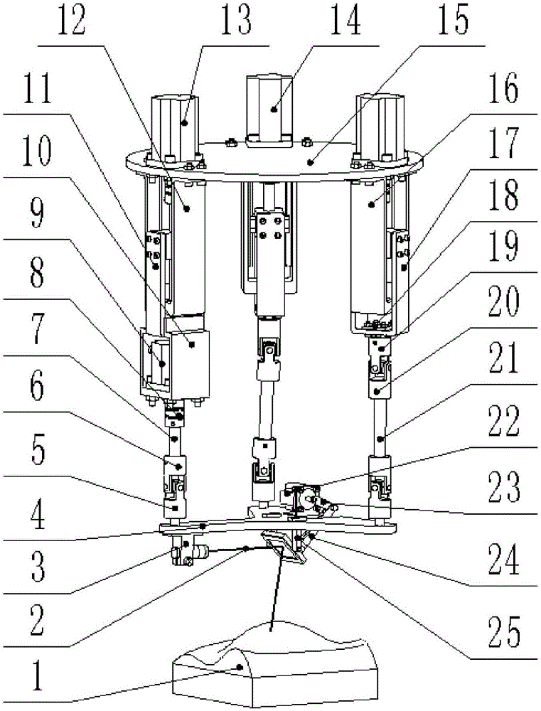 Prism laser-enhanced coating device