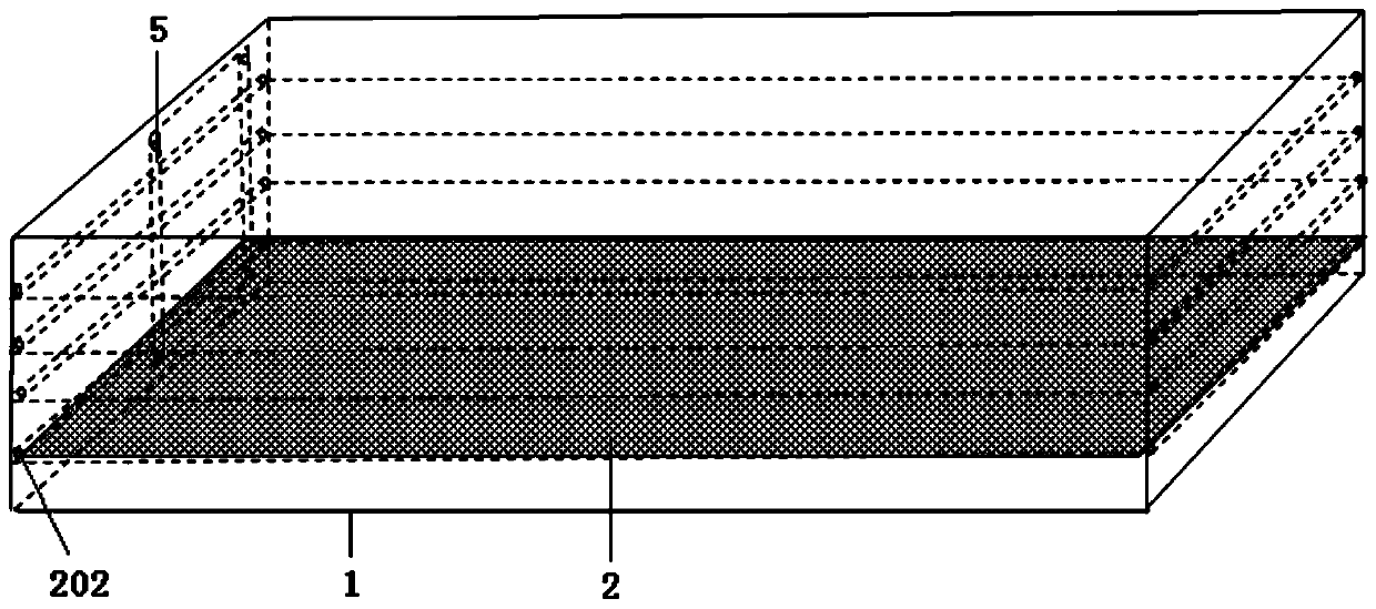 A three-dimensional heterogeneous reservoir multi-well pattern water flooding physical simulation experiment device