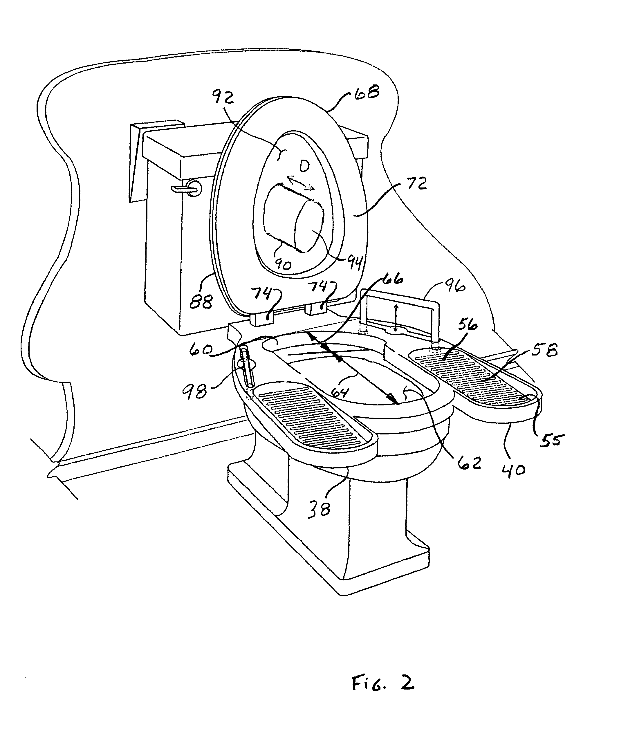 Method and apparatus for defecation and urination