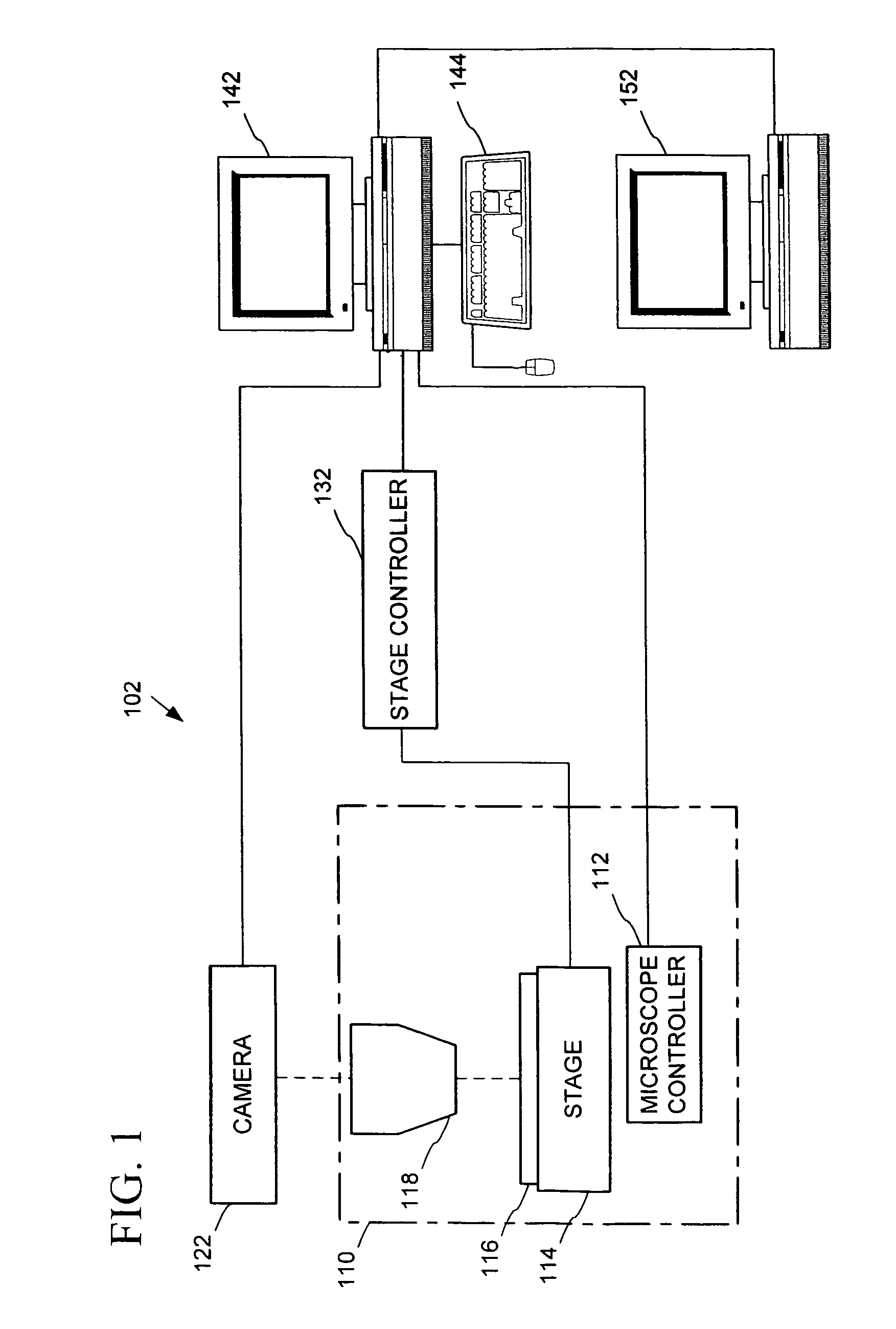 Automated microscopic image acquisition, compositing, and display