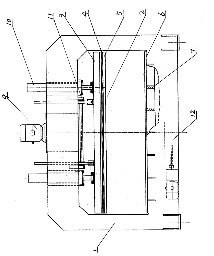 Thermal pressing machine dedicated to tatami